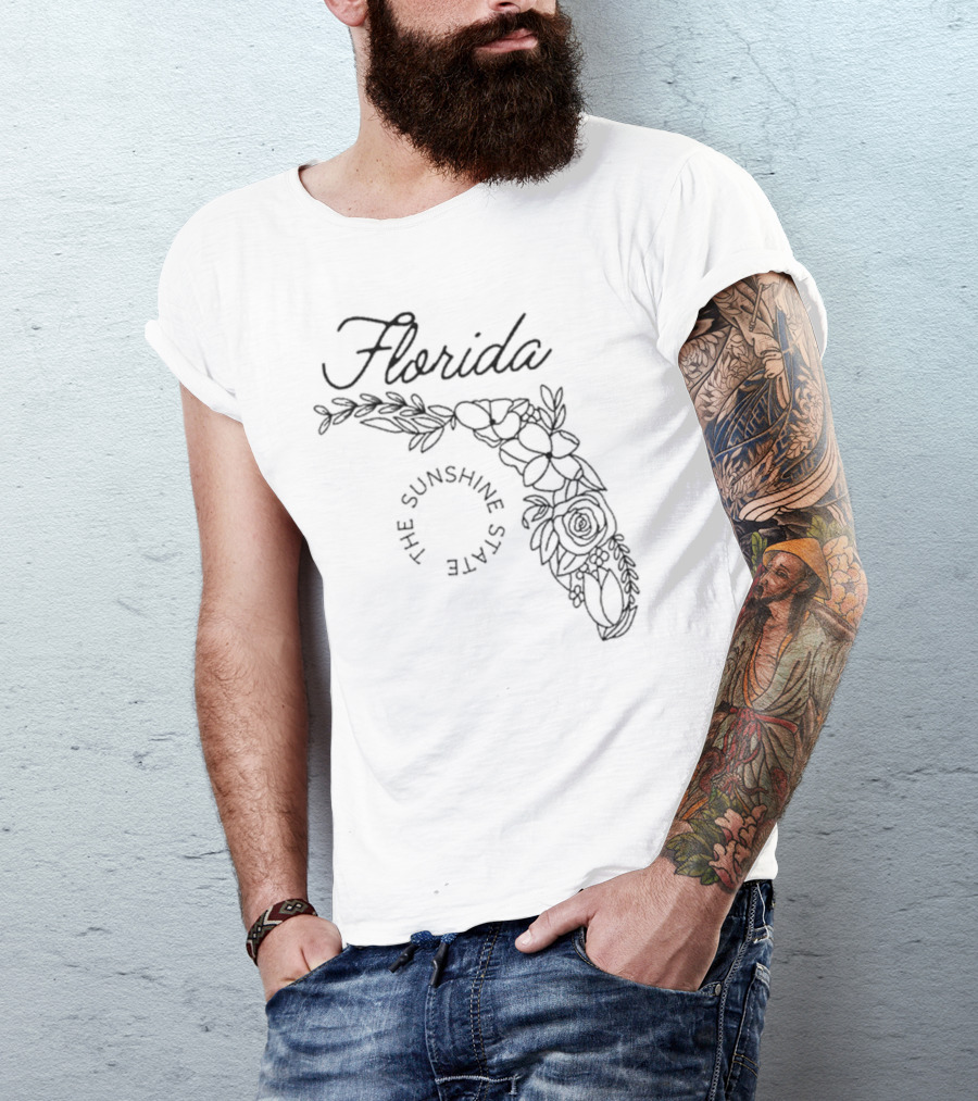 Florida The Sunshine State Stronger Than The Storm Hurricane Milton T-Shirt