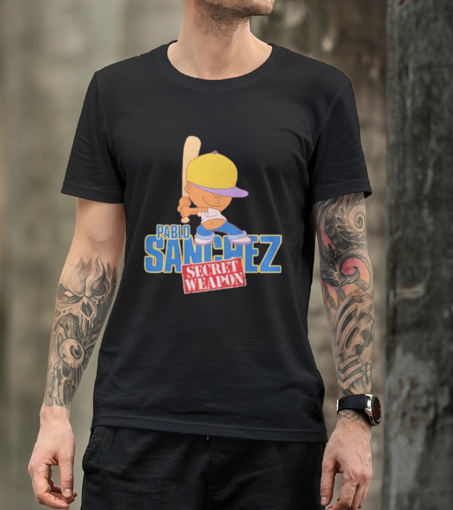 Pablo Sanchez Secret Weapon Backyard Baseball T-Shirt