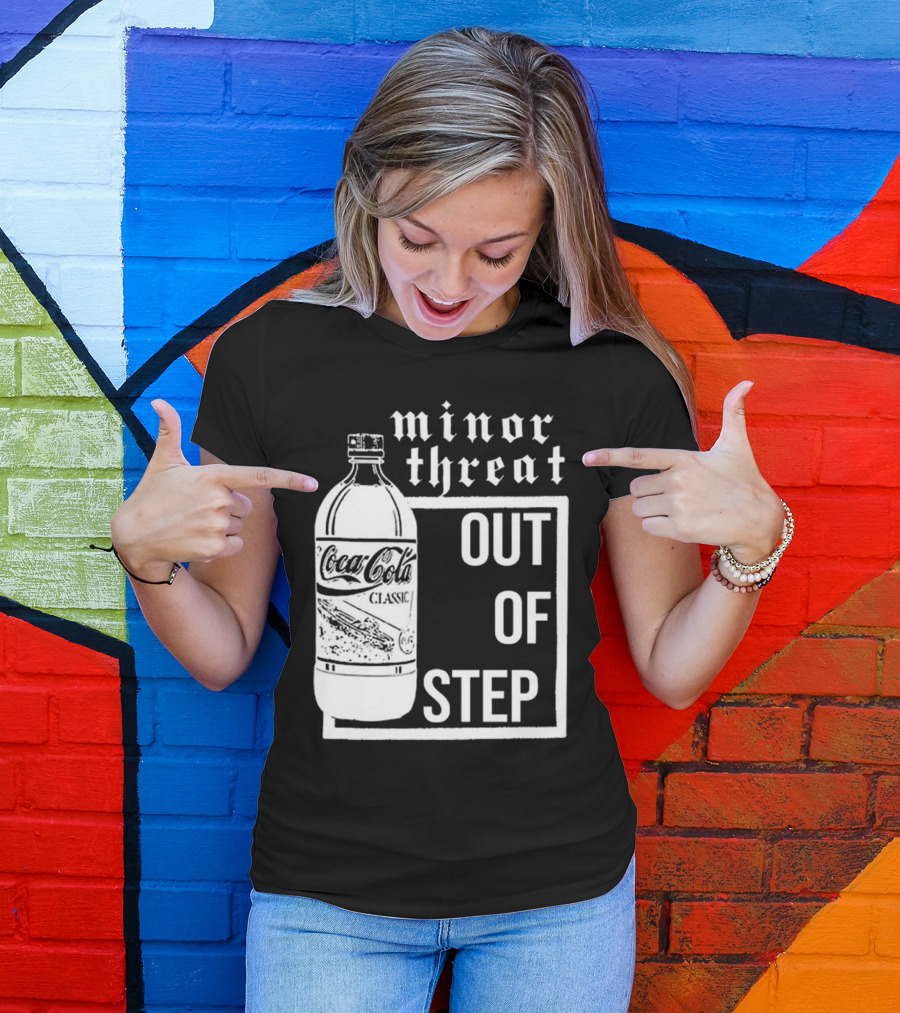 Minor Threat Coca-Cola Classic Out Of Step T-Shirt