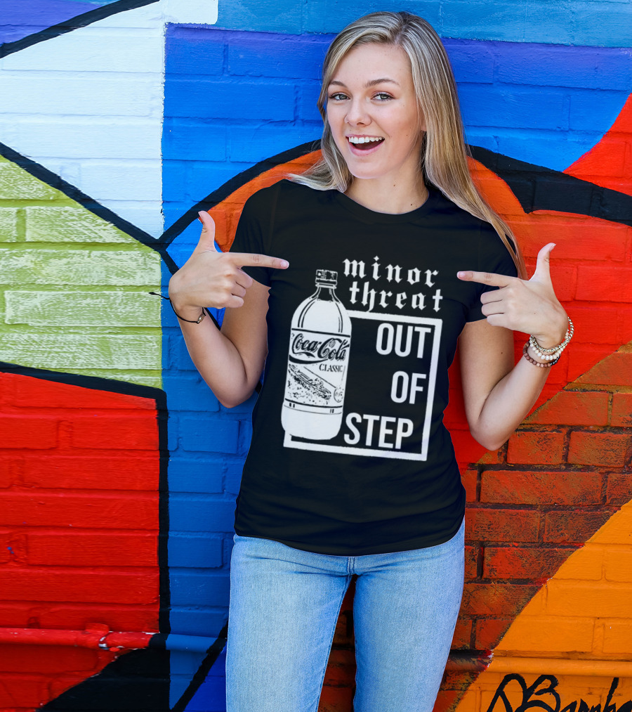 Minor Threat Coca-Cola Classic Out Of Step T-Shirt