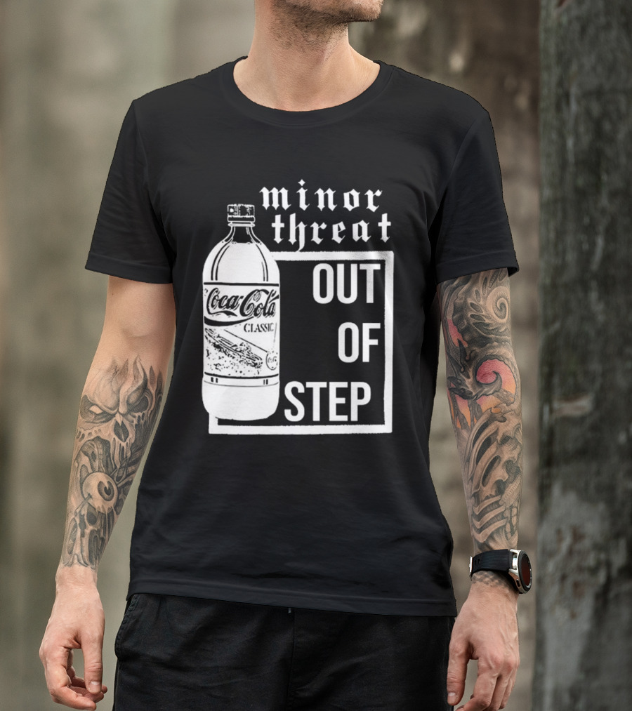 Minor Threat Coca-Cola Classic Out Of Step T-Shirt