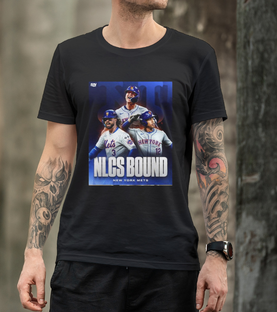 New York Mets NLCS Bound Excitement T-Shirt
