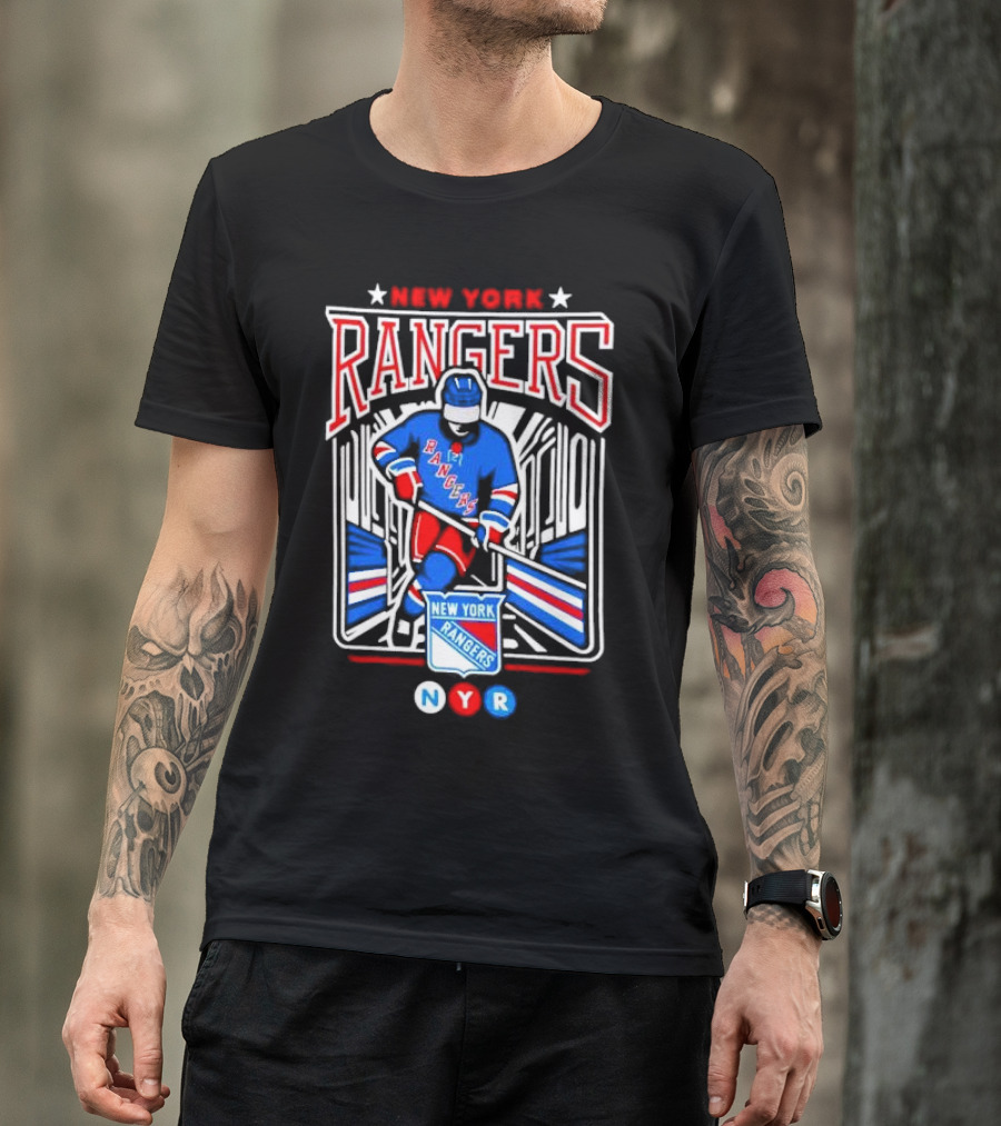 New York Rangers NYR Player Hockey T-Shirt