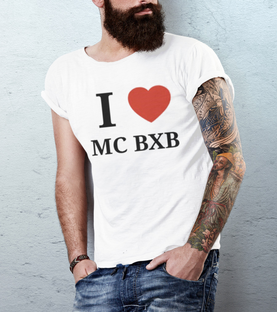 I Heart MC BXB Classic Bold Love T-Shirt