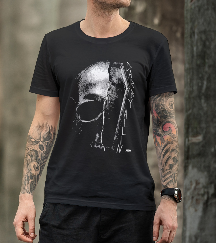 Darby Allin Coffin Skull AEW Skeleton T-Shirt