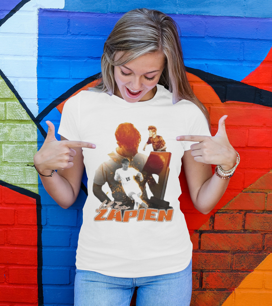 Jacob Zapien Soccer Star Player Signature And Trophy T-Shirt