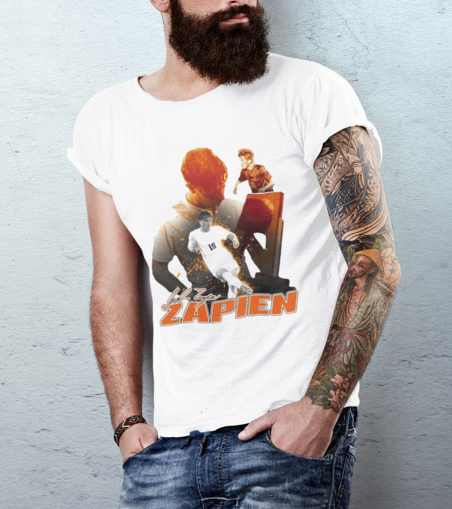 Jacob Zapien Soccer Star Player Signature And Trophy T-Shirt