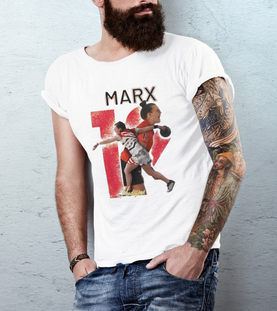Marx Number 12 Madyson Signature Bowling Action T-Shirt