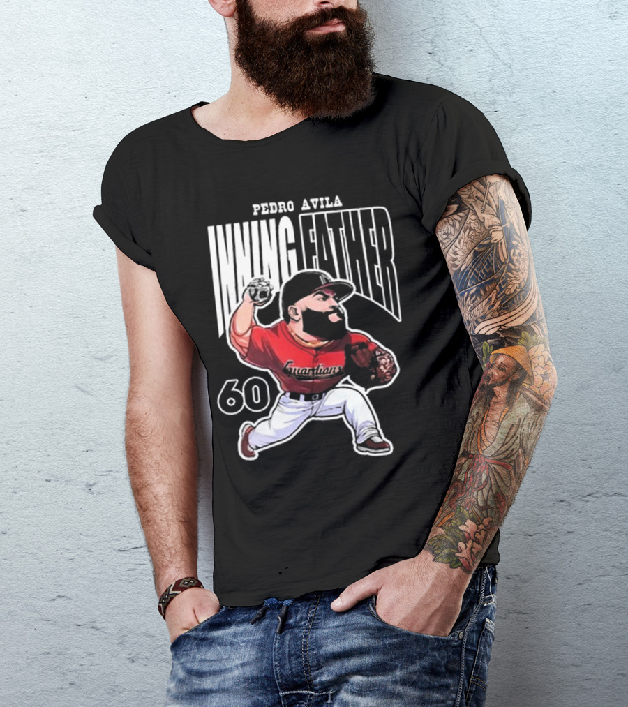 Pedro Avila Inning Father Guanhan 60 Team Spirit T-Shirt