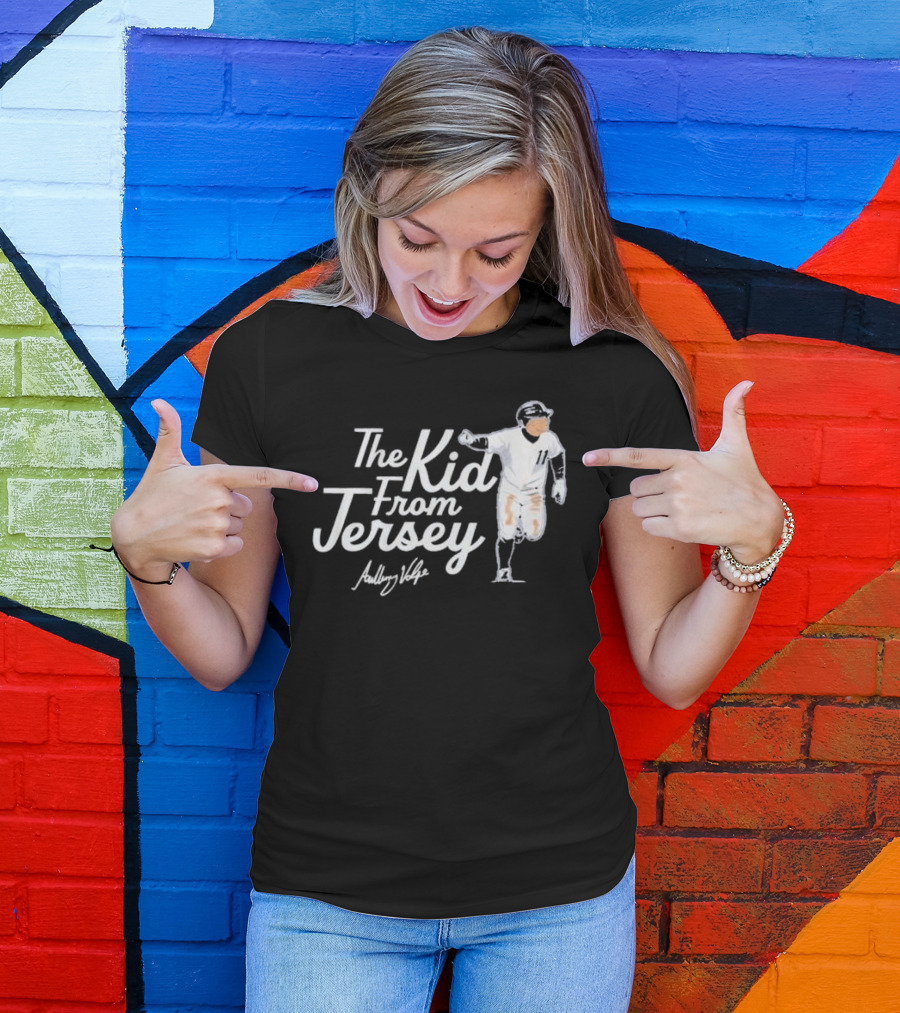 The Kid From Jersey Anthony Volpe New York Yankees Iconic T-Shirt