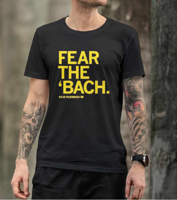 Fear The 'Bach Kylie Feuerbach Iowa Hawkeyes T-Shirt