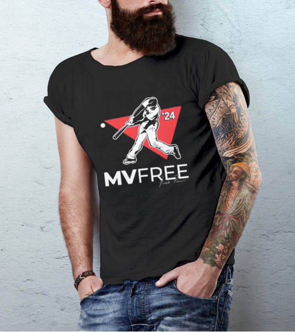 Freddie Freeman MVFree 2024 WS Signature Baseball T-Shirt