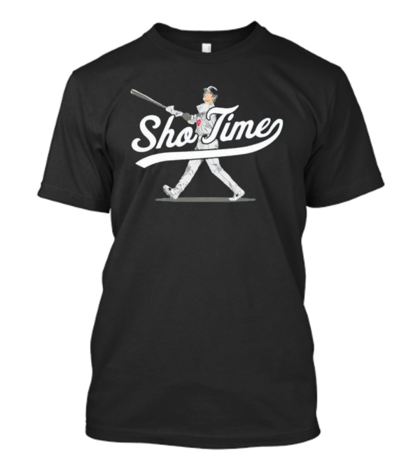 Sho-Time Shohei Ohtani Los Angeles Dodgers 2024 WS Cartoon Baseball Player T-Shirt