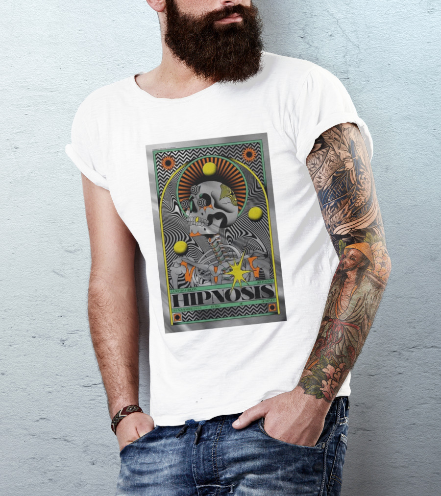 Hipnosis Festival 02 November 2024 Club Deportivo La Campana Mexico City Event T-Shirt