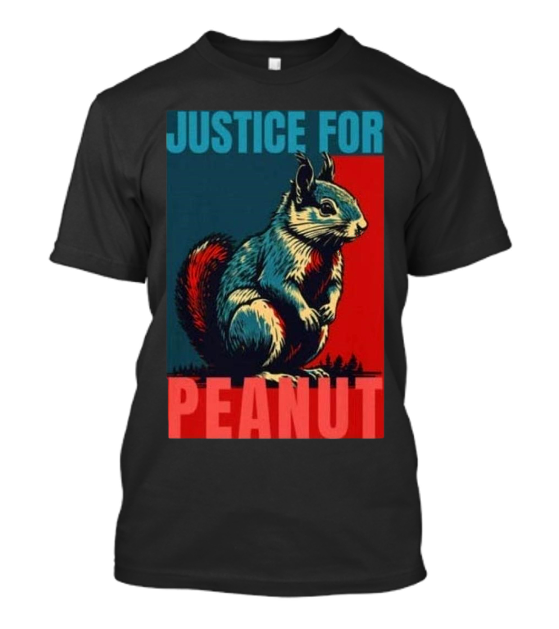 Justice For Peanut 2024 Squirrel T-Shirt