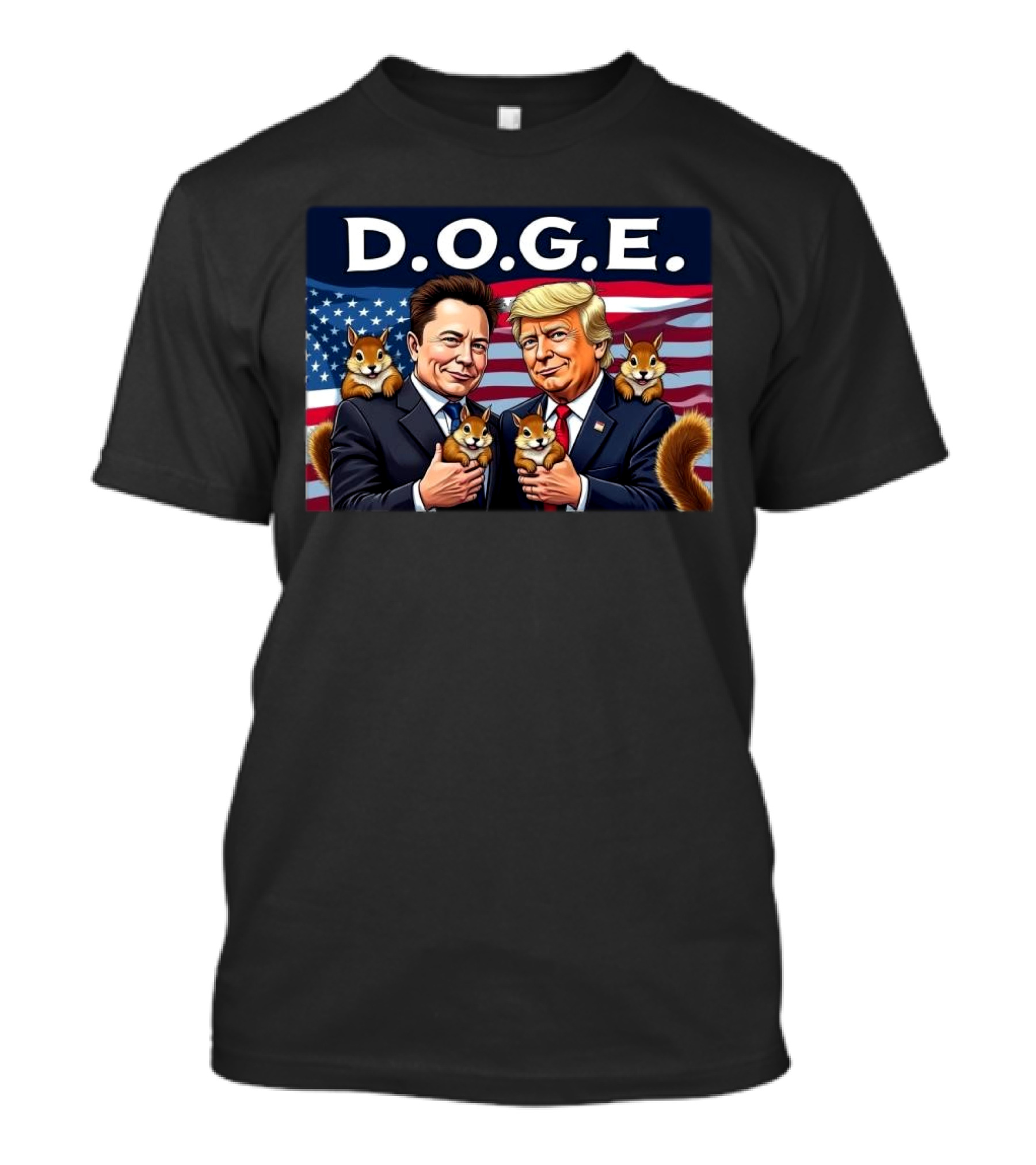 Elon Musk And Trump D.O.G.E. Justice For Peanut 2024 Keep Your Animals Safe T-Shirt