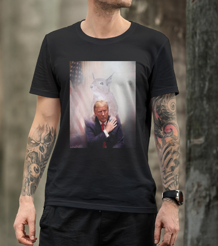Trump It’s Okay They Wrongfully Persecuted Me Too Justice For Peanut 2024 Squirrel Patriotism T-Shirt