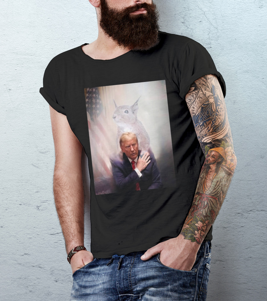 Trump It’s Okay They Wrongfully Persecuted Me Too Justice For Peanut 2024 Squirrel Patriotism T-Shirt