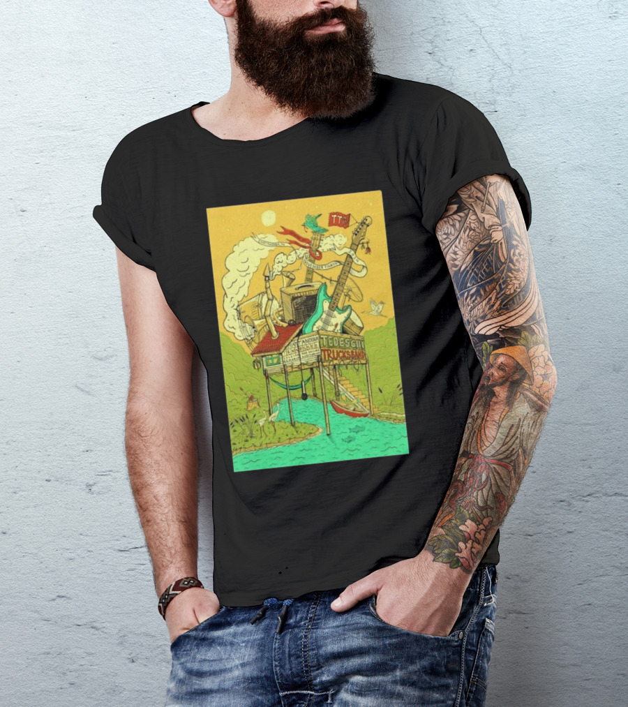 Tedeschi Trucks Band Event Chattanooga TN 04 Nov 2024 Guitar T-Shirt