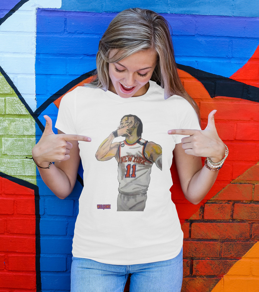 Welcome New York Knicks Jalen Brunson 11 T-Shirt