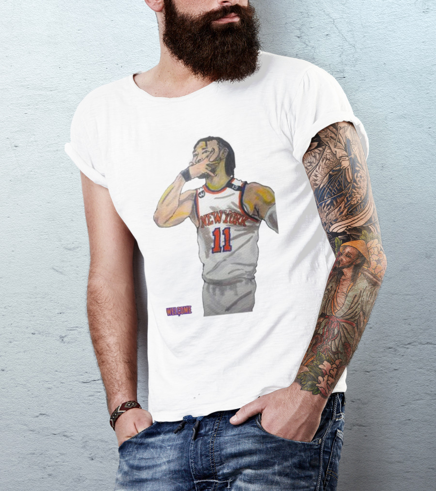 Welcome New York Knicks Jalen Brunson 11 T-Shirt