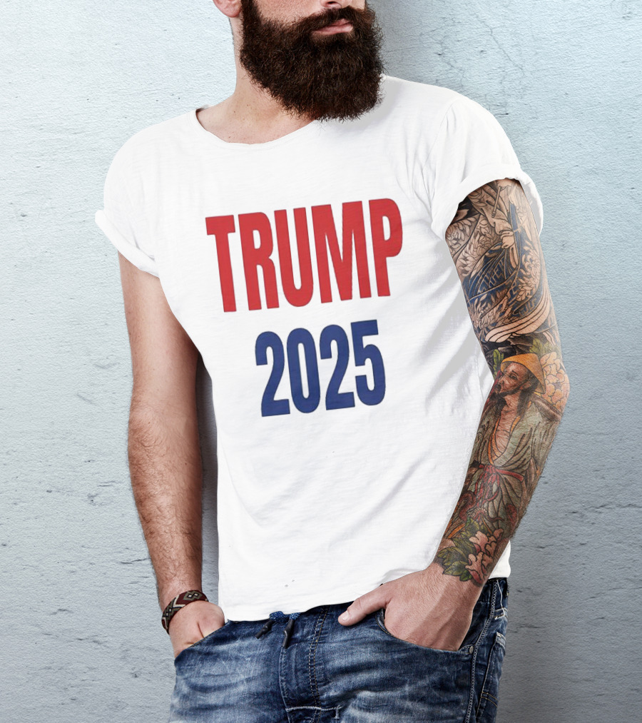 Trump 2025 Patriotic Political T-Shirt