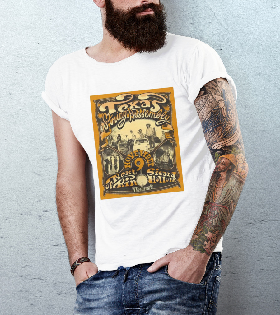 Texas String Assembly Next Of Kin Sicard Hollow November 9 Mohawk Tour T-Shirt