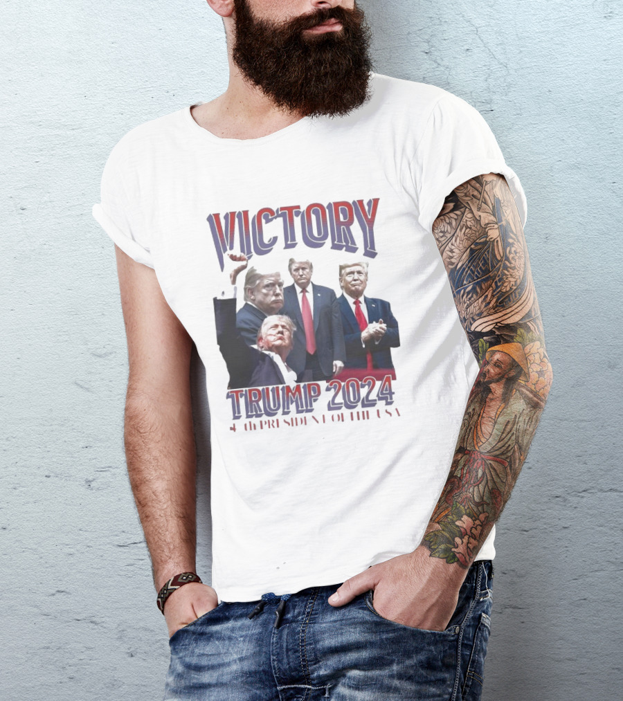 Victory Trump 2024 47th President Of The USA T-Shirt
