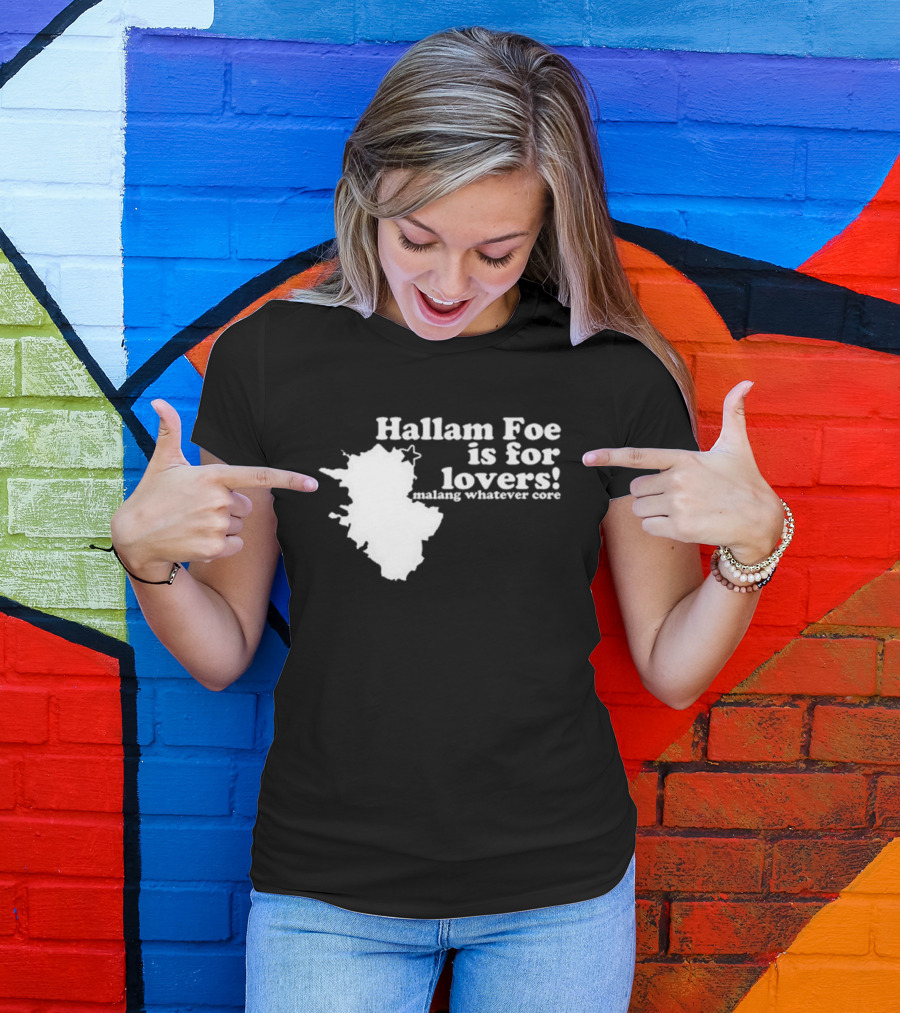 Hallam Foe Is For Lovers Malang Whatever Core Map Star T-Shirt