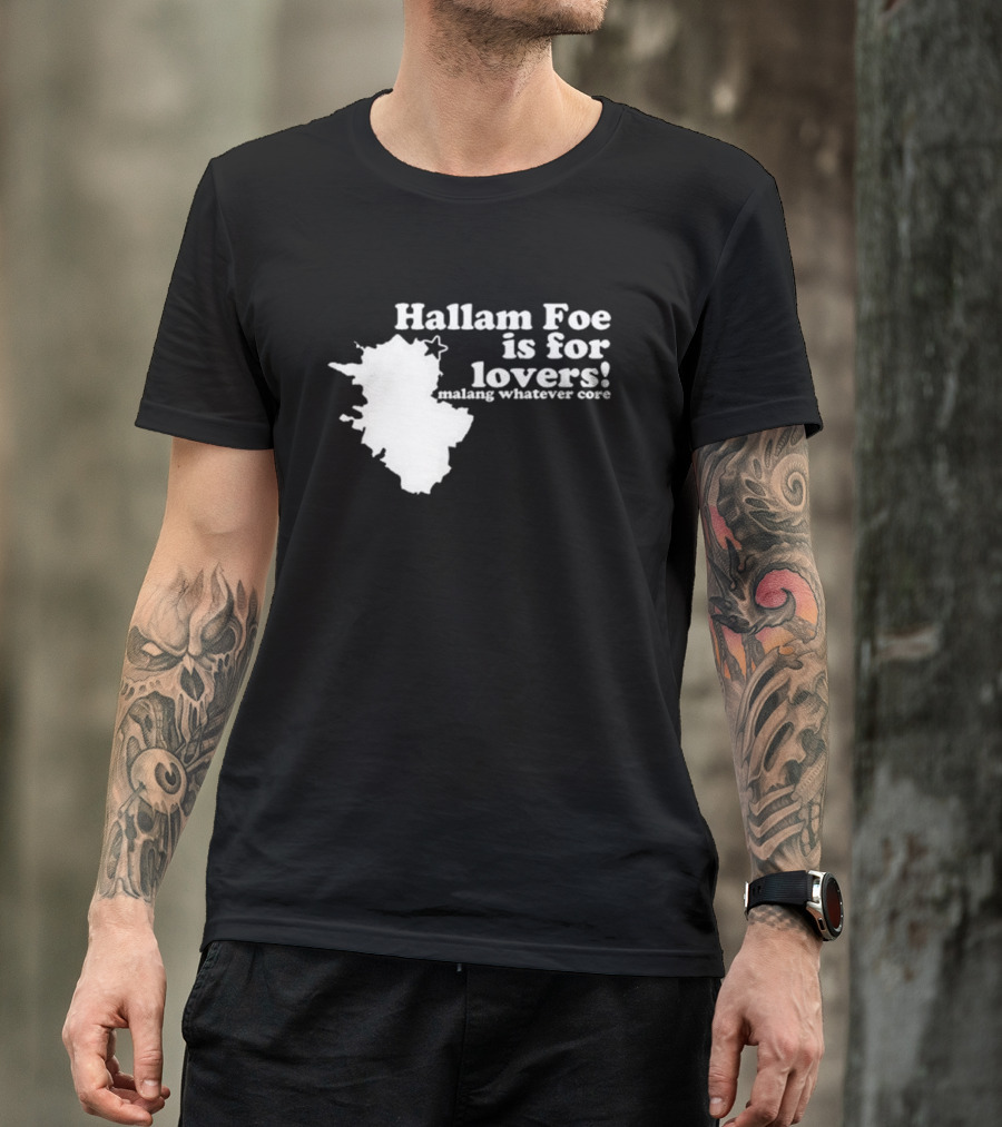 Hallam Foe Is For Lovers Malang Whatever Core Map Star T-Shirt