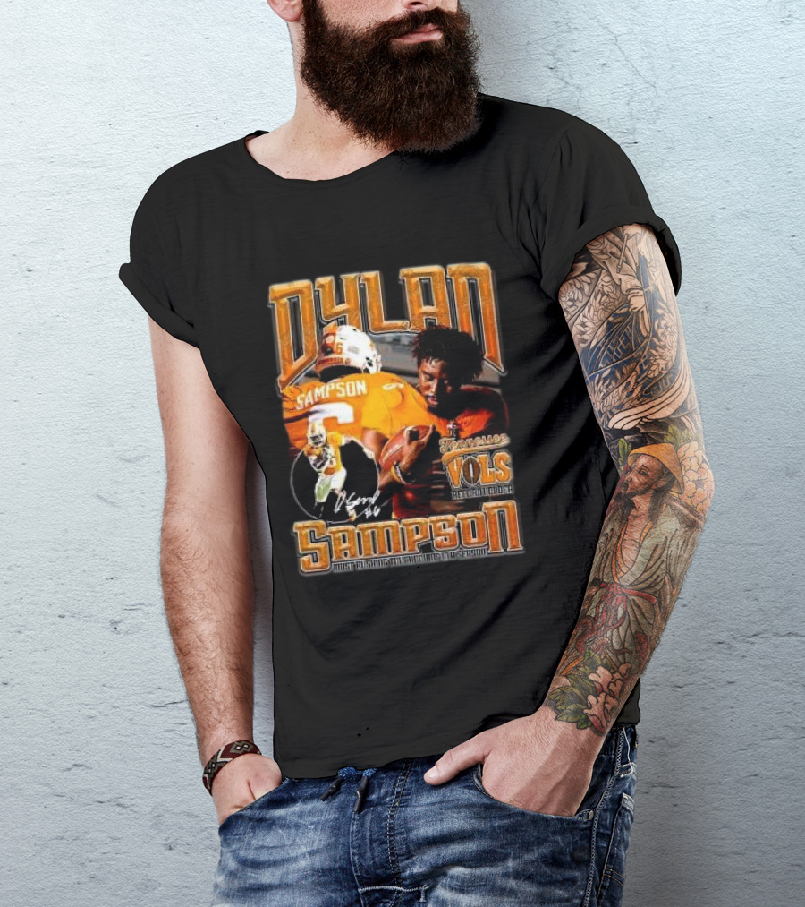 Dylan Sampson Vols Rushing Touchdown Breakout NIL T-Shirt
