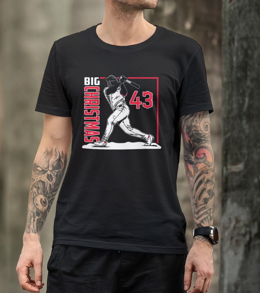 Big Christmas 43 Baseball Cleveland Guardians T-Shirt