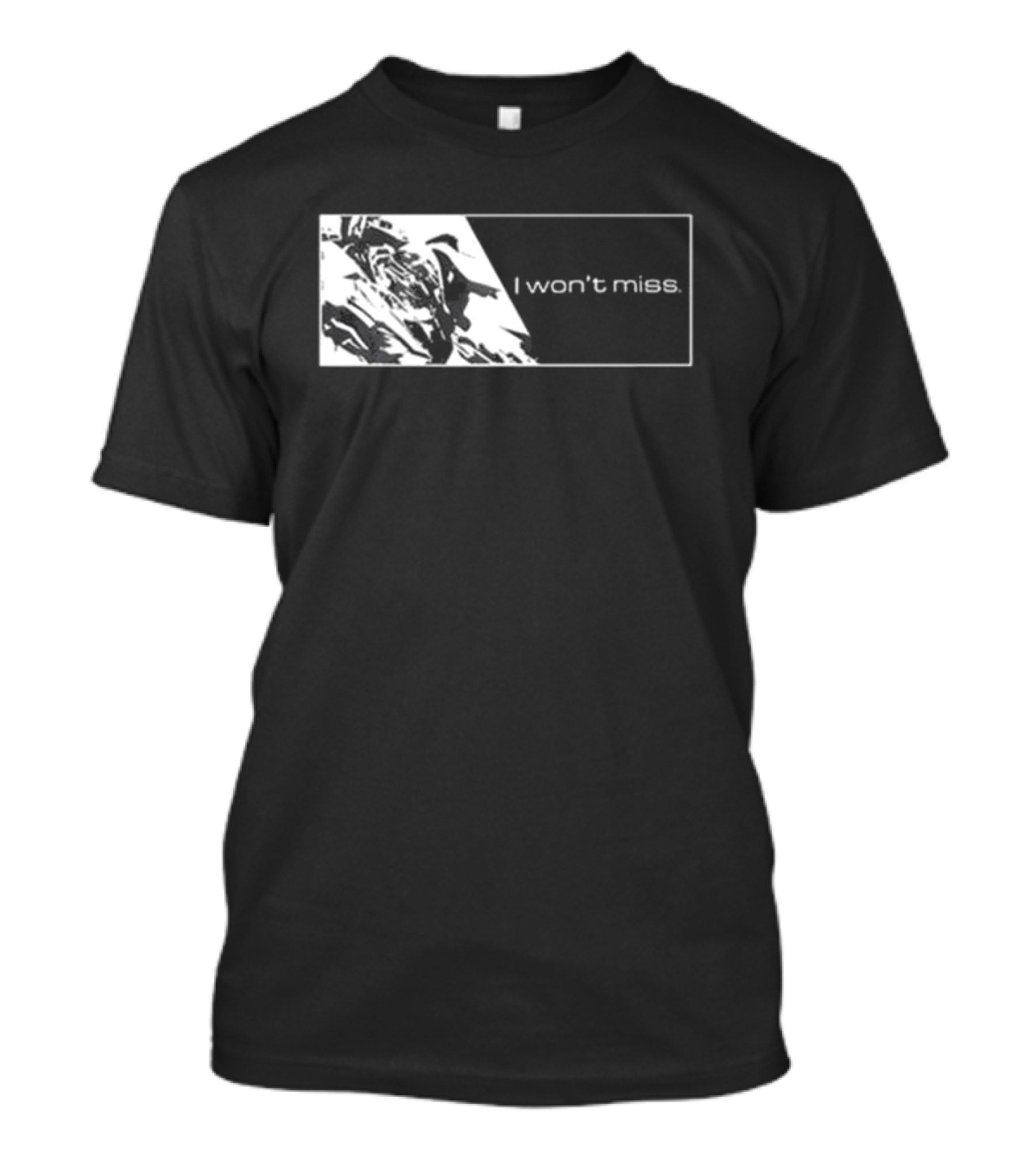 Gundam Planet I Won’t Miss Iconic Mecha Aim T-Shirt