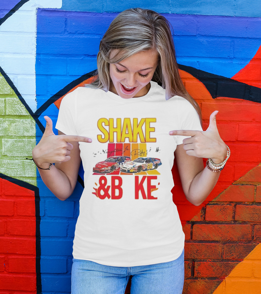 SHAKE And BAKE NASCAR Racing Talladega Nights Ricky Bobby T-Shirt
