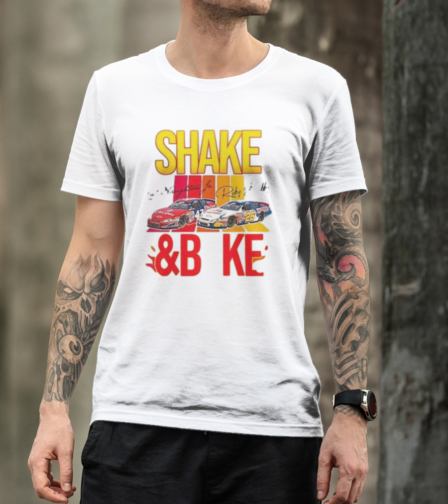 SHAKE And BAKE NASCAR Racing Talladega Nights Ricky Bobby T-Shirt
