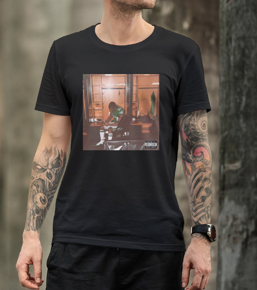 Quinyon Mitchell Parental Advisory Locker Room Moment T-Shirt