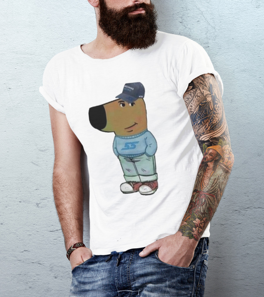 Williams Racing 55 Chill Guy Dog Hat T-Shirt