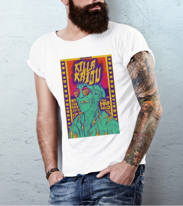 Killa Kaiju With The Tape Cassettes Live At The Loud Huntington WV Dec 13 T-Shirt