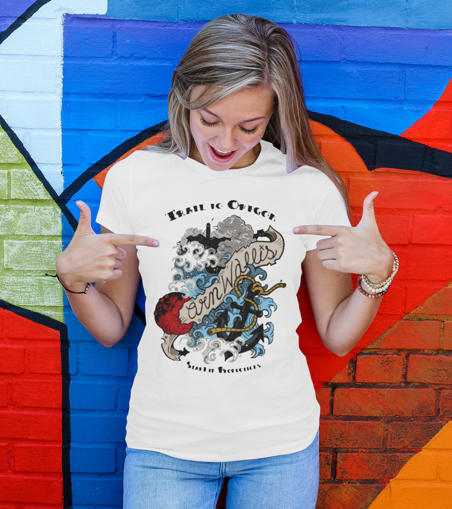 Trail To Oregon Cornwallis Ship Features T-Shirt