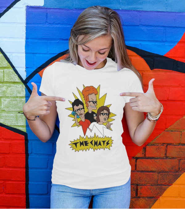 The Chats Beavis Butthead White T-Shirt