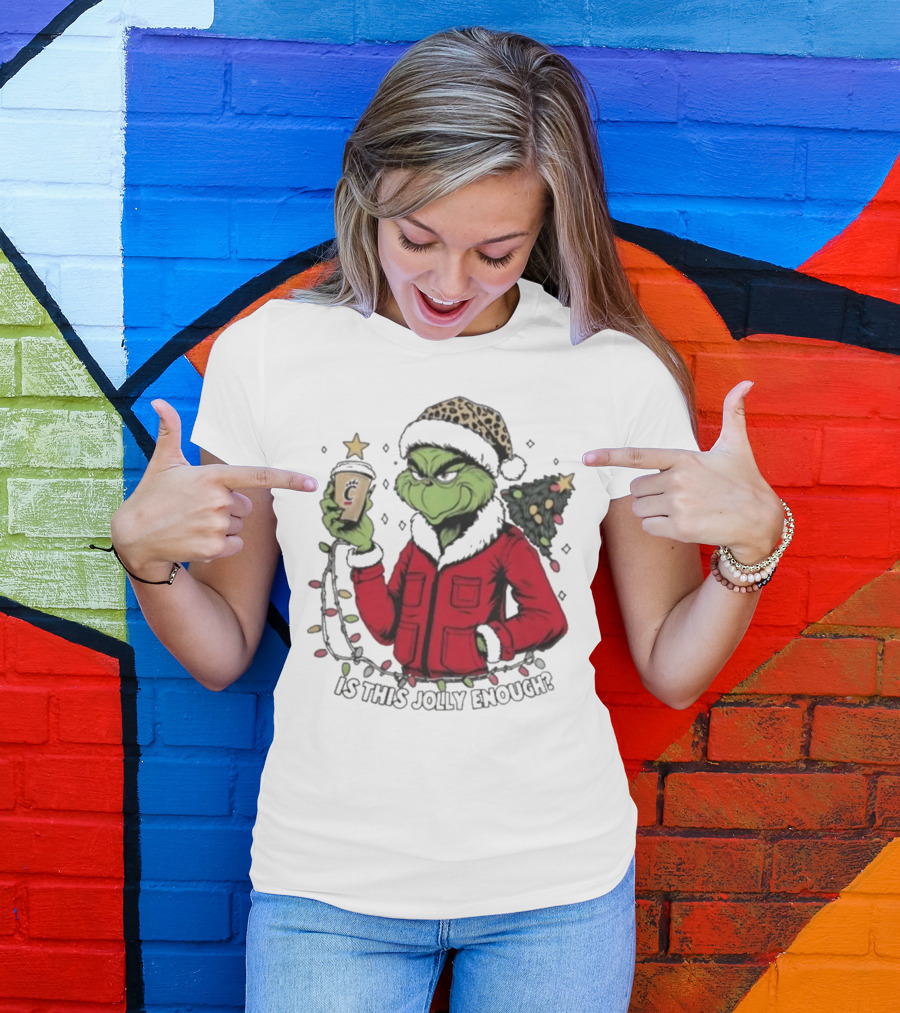 Cincinnati Bearcats Grinch Christmas Is This Jolly Enough T-Shirt