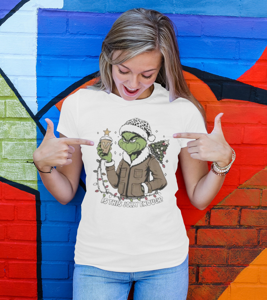 Vanderbilt Commodores Grinch Christmas Is This Jolly Enough T-Shirt