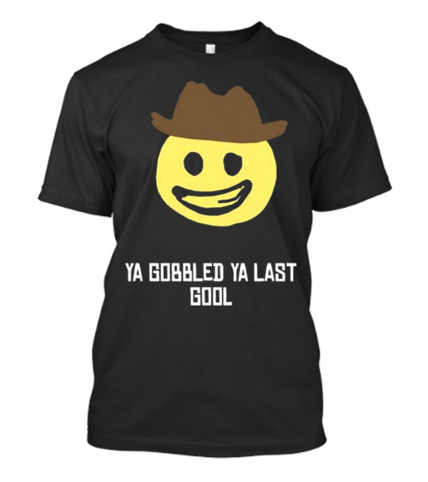Jackbox Games Ya Gobbled Ya Last Gool Cowboy Emoji T-Shirt
