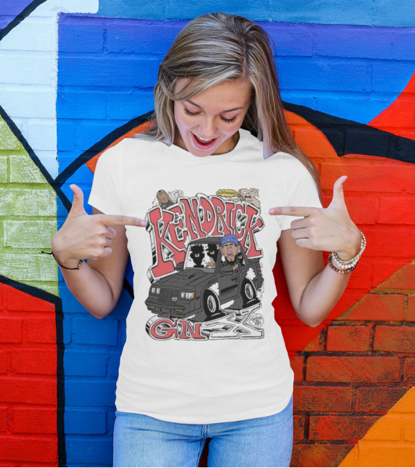 Kendrick GNX Freakorico Cartoon Car T-Shirt