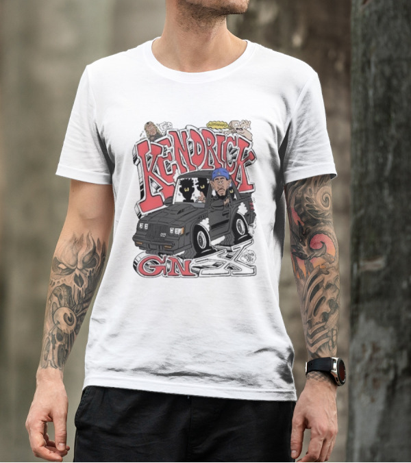 Kendrick GNX Freakorico Cartoon Car T-Shirt