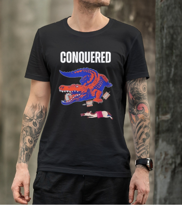 Conquered Florida Alligator Victory Over FSU Representation T-Shirt