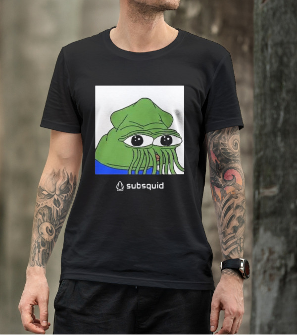 Dima Zhelezov Pepe The Frog Meme Subsquid T-Shirt