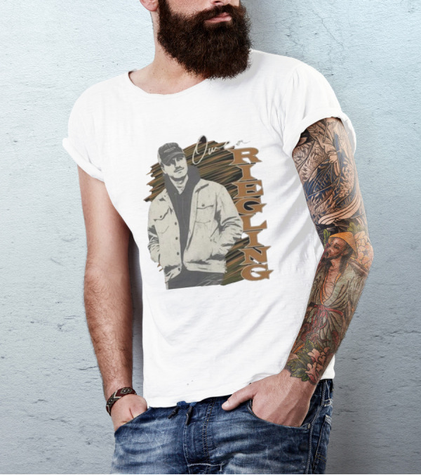 Owen Riegling Styled Portrait With Jacket And Cap T-Shirt