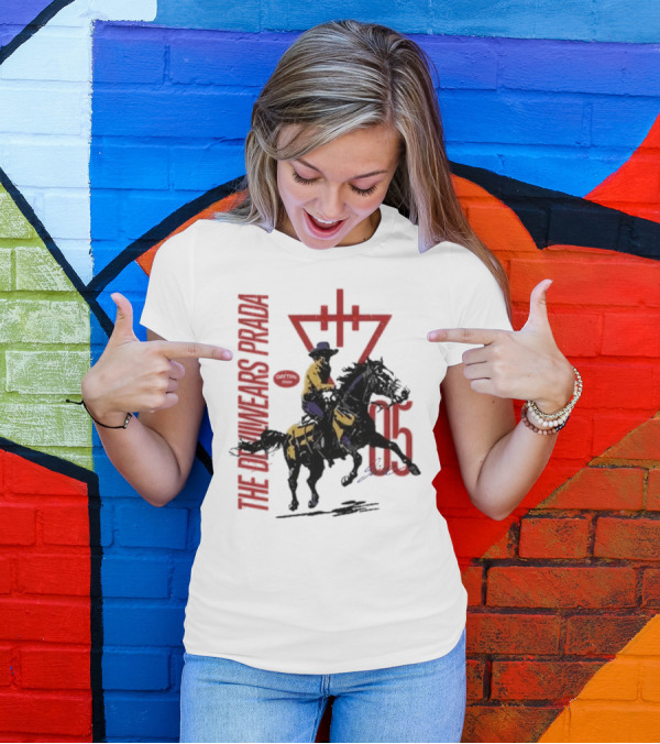 THE DEVIL WEARS PRADA DAYTON OHIO 06 COWBOY HORSE RIDER T-Shirt