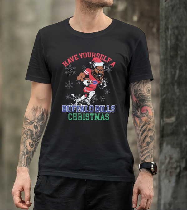 Buffalo Bills Have Yourself A Bills Christmas T-Shirt